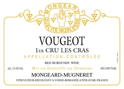 2017 Vougeot 1er Cru, Les Cras, Domaine Mongeard-Mugneret